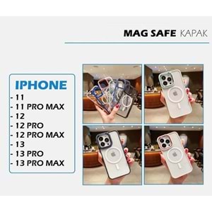 MAGSAFE ORJİNAL KILIF - APPLE - 13 - GREEN - YSR