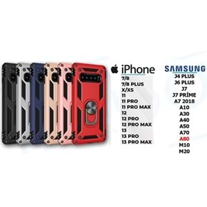 TANK & CROSS KILIF - XİAOMİ - REDMİ NOTE 9S - BLACK - YSR