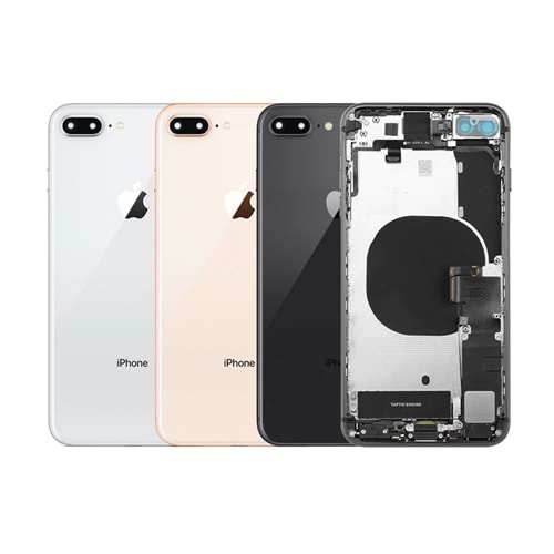 İPHONE 8G PLUS ARKA KAPAK - BLACK - YSR