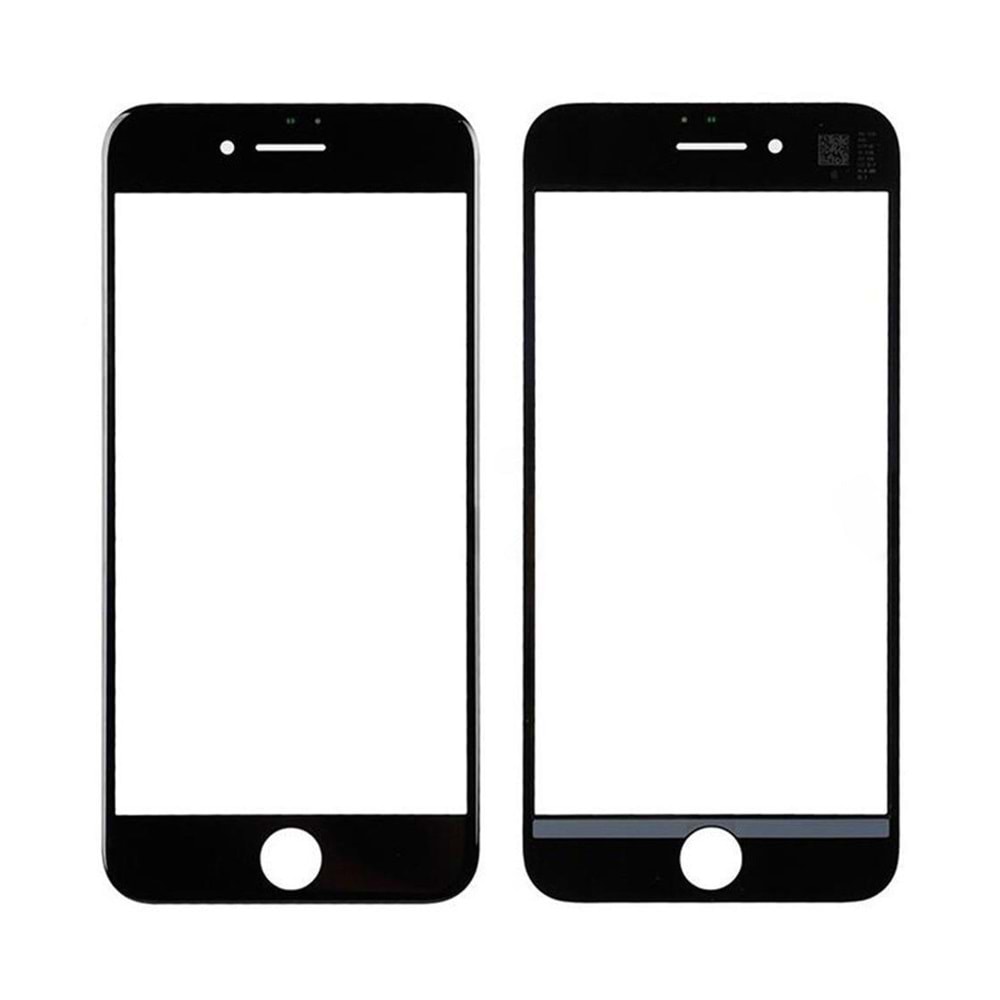 İPHONE 6S PLUS ÖN CAM OKALI ÇITALI - BLACK - YSR