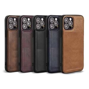 DERİ KILIF - SAMSUNG - A70 - BLACK - YSR