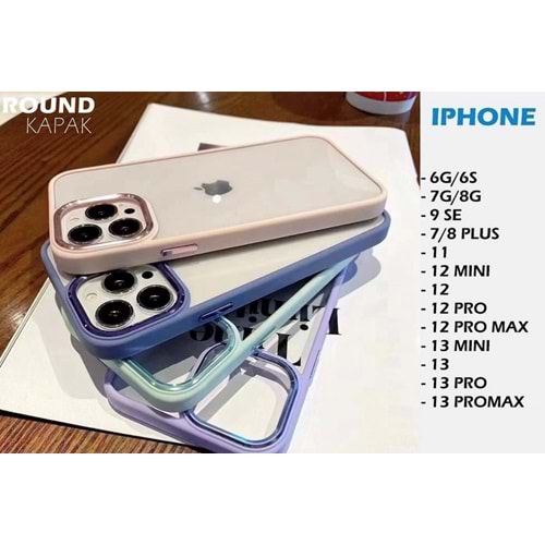 ROUND CASE - APPLE - 11 - BLUE - YSR