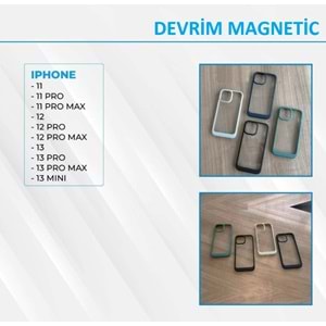 DEVRİM 360 MAGNETİC KILIF - APPLE - 14 - BLACK - YSR