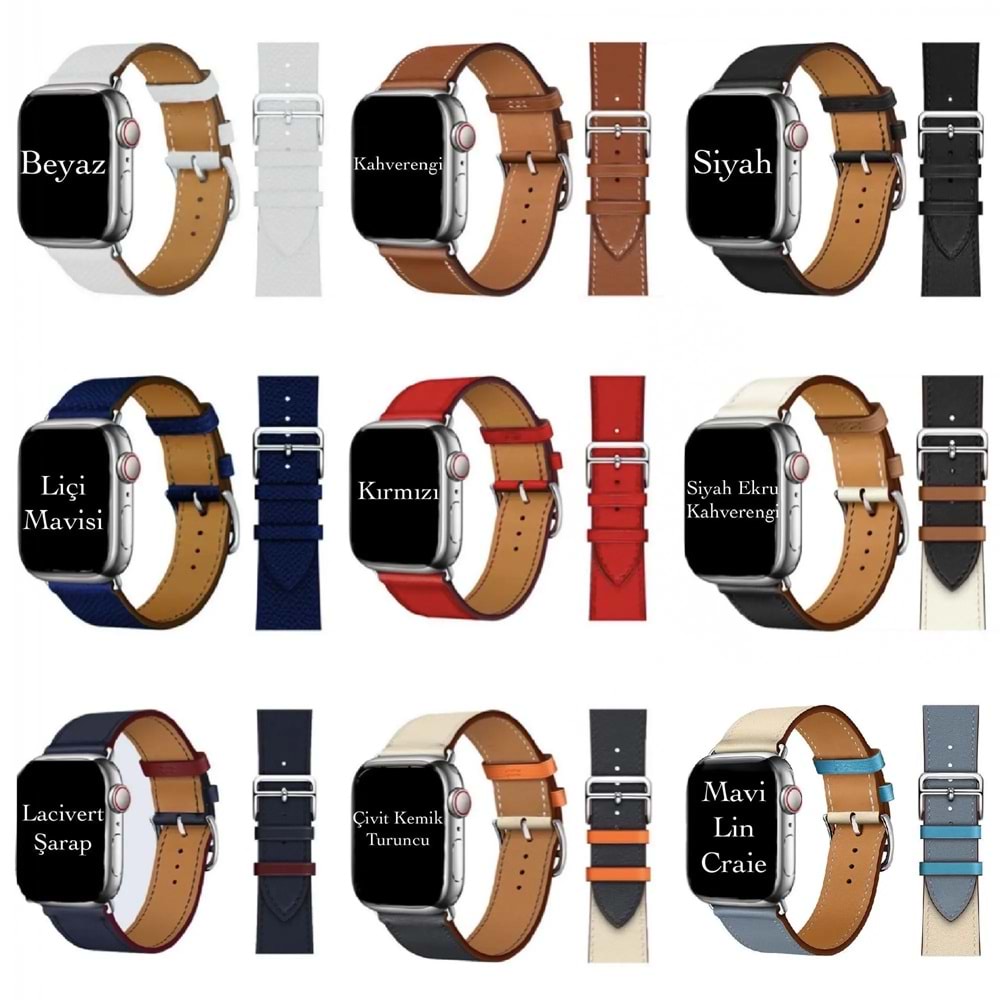 WATCH DERİ KARDON - NAVY BLUE - YSR