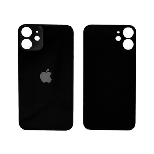 İPHONE 12 MİNİ ARKA KAPAK - BLACK - YSR