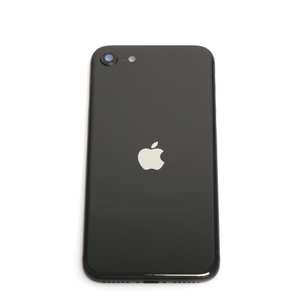 İPHONE SE 2020 ARKA KAPAK - BLACK - YSR