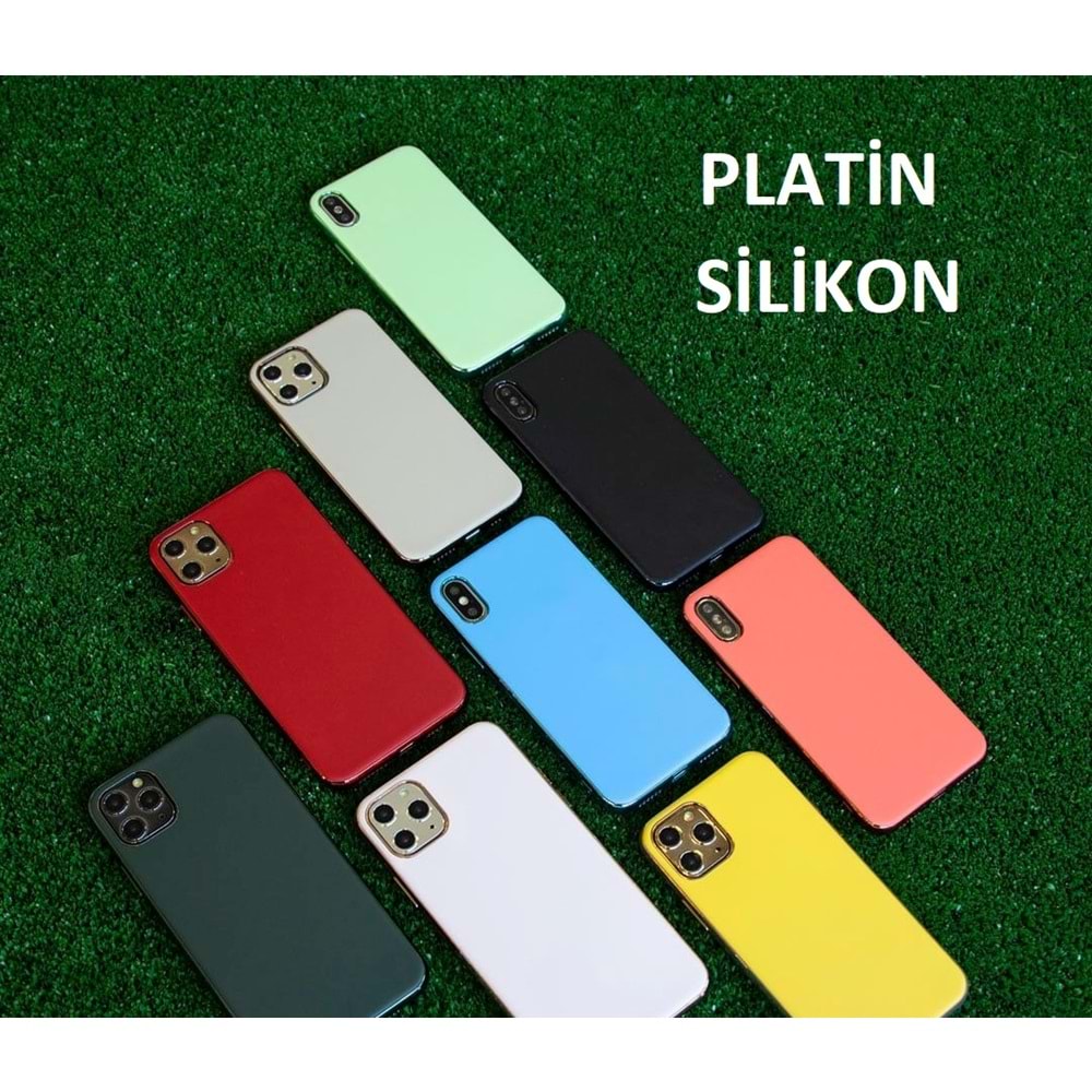 PLATİN SİİKON KILIF - SAMSUNG - S23 - YELLOW
