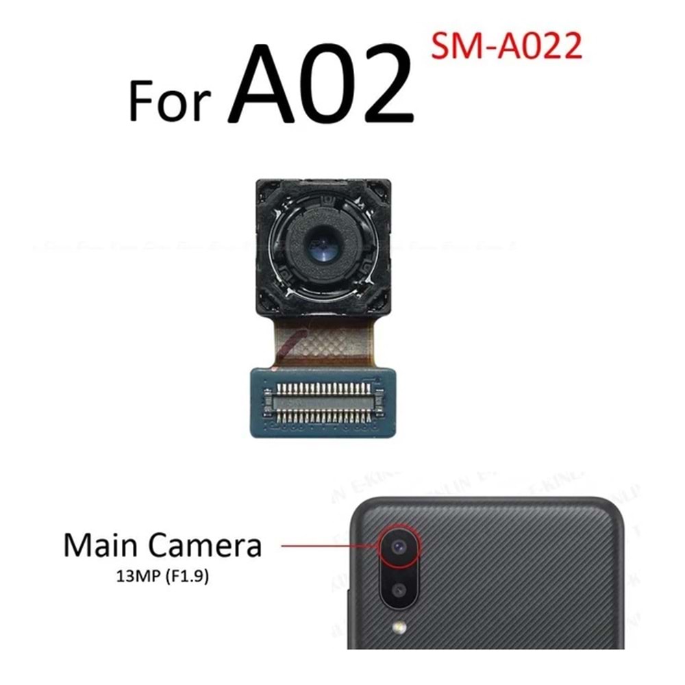 SAMSUNG A02 (A022) ARKA KAMERA