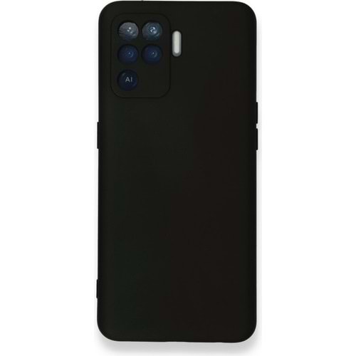 RUBBER OPPO RENO 5 LİTE - BLACK - YSR