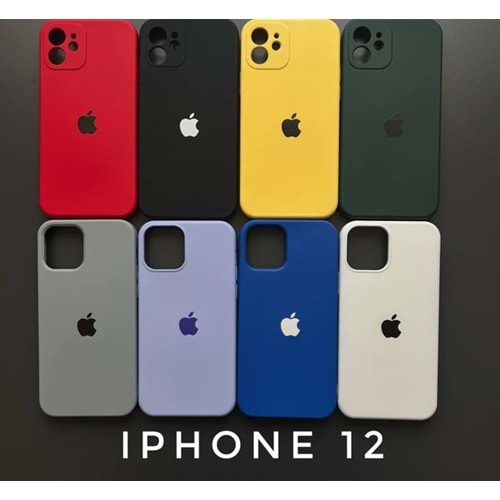 İPHONE 12 (WHİTE) LANSMAN SİLİKON KILIF